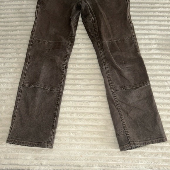 Dovetail Workwear Pants Womens Size 10/30 Day Construct Utility Brown Denim - Picture 3 of 9